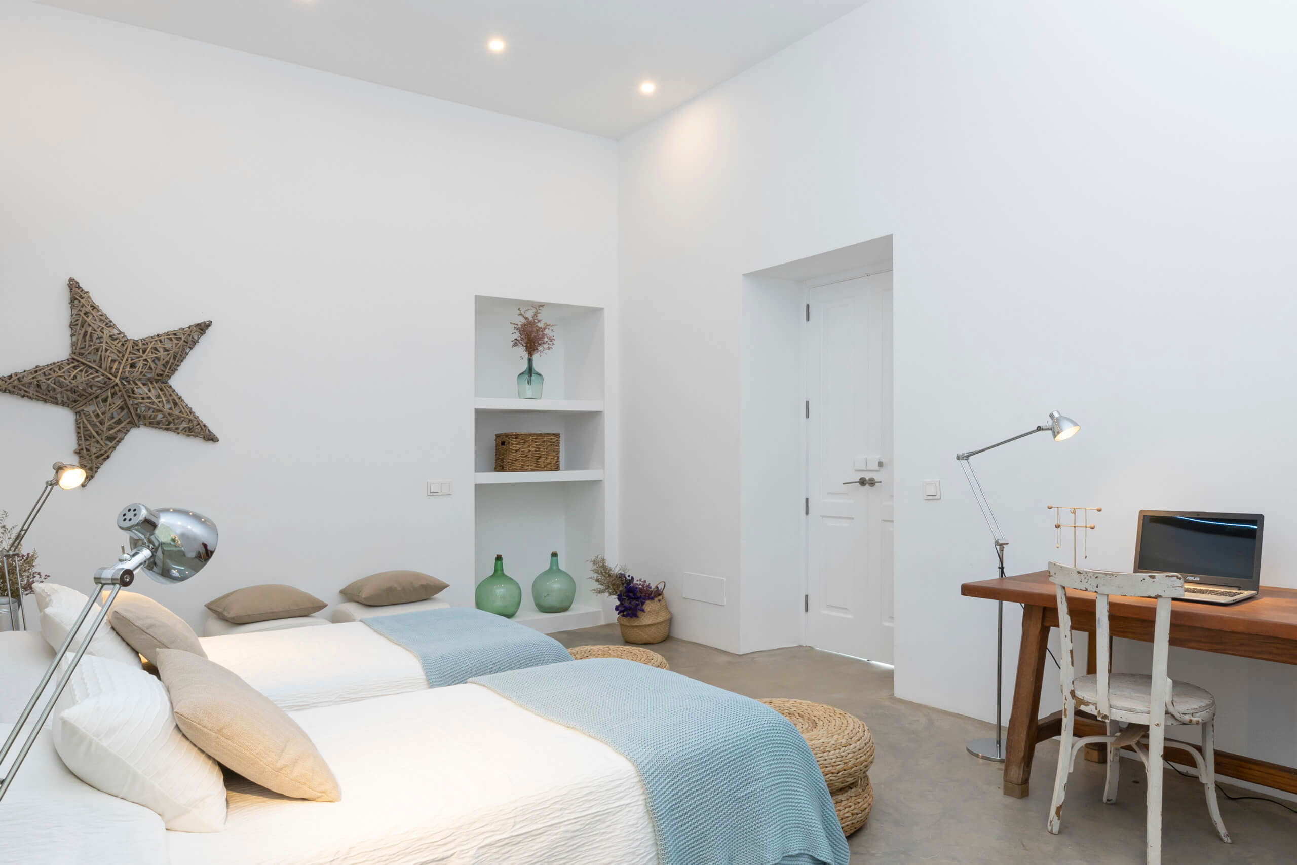 Finca el Rincón de Lanzarote | Dormitorio 2 camas