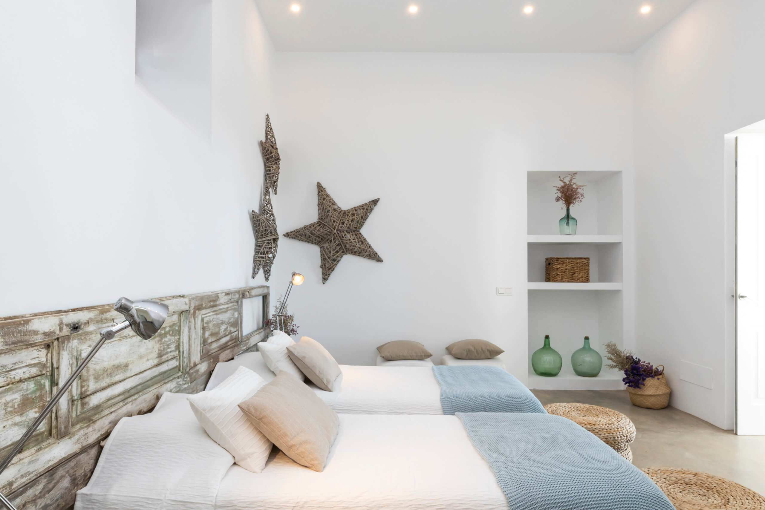 Finca el Rincón de Lanzarote | Dormitorio 2 camas